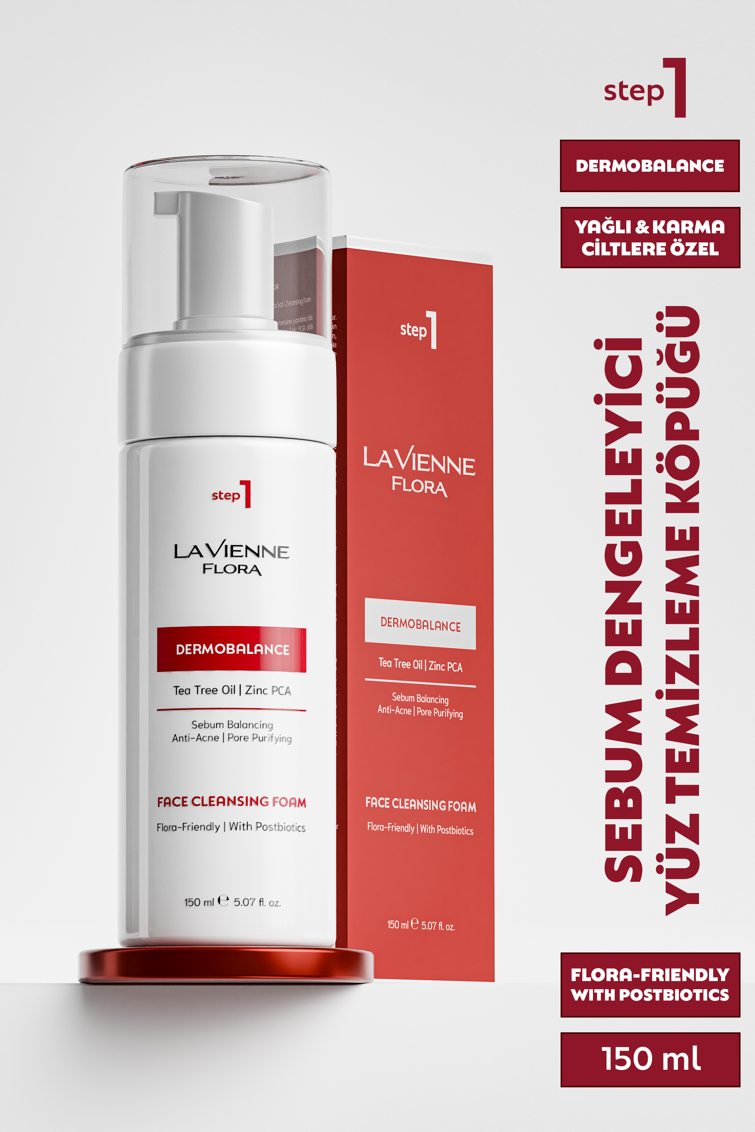 No: 1 DermoBalance Çay Ağacı Yağı & Zinc PCA Yüz Temizleme Köpüğü